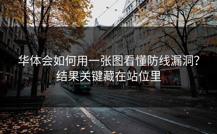 华体会如何用一张图看懂防线漏洞?结果关键藏在站位里 华体会如何用一张图看懂防线漏洞?结果关键藏在站位里